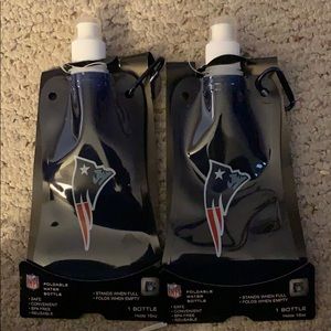 New England Patriots Foldable Water Bottles